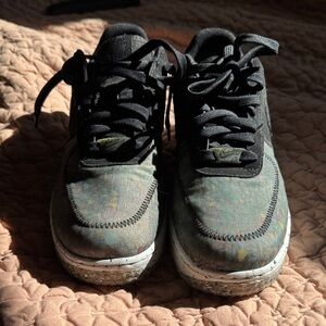 Nike Air Force 1 Triple Black Sneakers